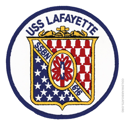 USS LAFAYETTE (SSBN 616) Patch