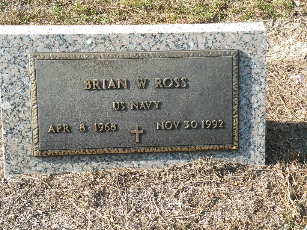 brian w ross headstone